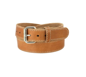 Daltech Force®®®®®® RoughCut - Concealed Carry CCW Natural Leather Gun Belt - 15-17 oz Full Grain Leather Belt