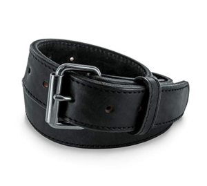 Hanks Extreme - Leather Gun Belt for CCW - Concealed Carry - 17oz. Premium Leather Belt