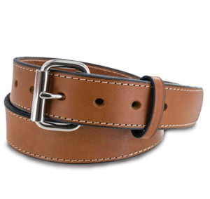 Hanks Stitched Gunner Belts -1.5" - Best Value in A Concealed Carry Belt - USA Made - 13-14OZ Leather - 100 Year Warranty