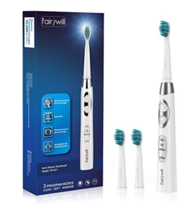 Sonic Toothbrush Clean as Dentist Rechargeable Electric Toothbrush by Fairywill