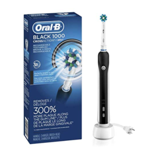 Oral-B Black Pro 1000 Power Rechargeable Electric Toothbrush