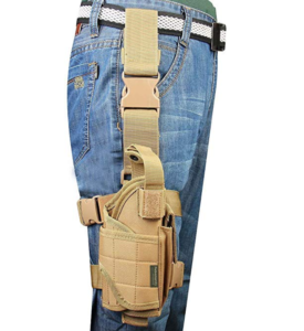 Drop Leg Holster, Right Handed Tactical Thigh Pistol Gun Holster Leg Harness