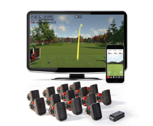 Rapsodo R-Motion Golf Simulator and Swing Analyzer with 14 Clip Attachments
