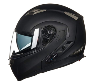 ILM Bluetooth Integrated Modular Flip up Full Face Motorcycle Helmet
