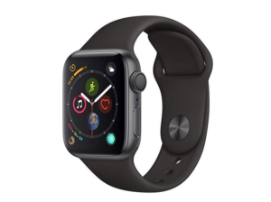 Apple Watch Series 4 (GPS, 40mm) - Space Gray Aluminium Case with Black Sport Band