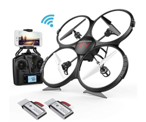 Drone DBPOWER U818A Discovery FPV WiFi Drones with Camera for Beginners/Kids/
