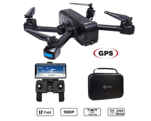 Contixo F22 RC Foldable Quadcopter Drone | Selfie, Gesture, Gimbal 1080P WiFi Camera