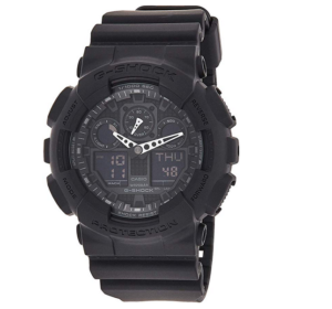 Casio Men's G-SHOCK - The GA 100-1A1 Military Series Watch in Black
