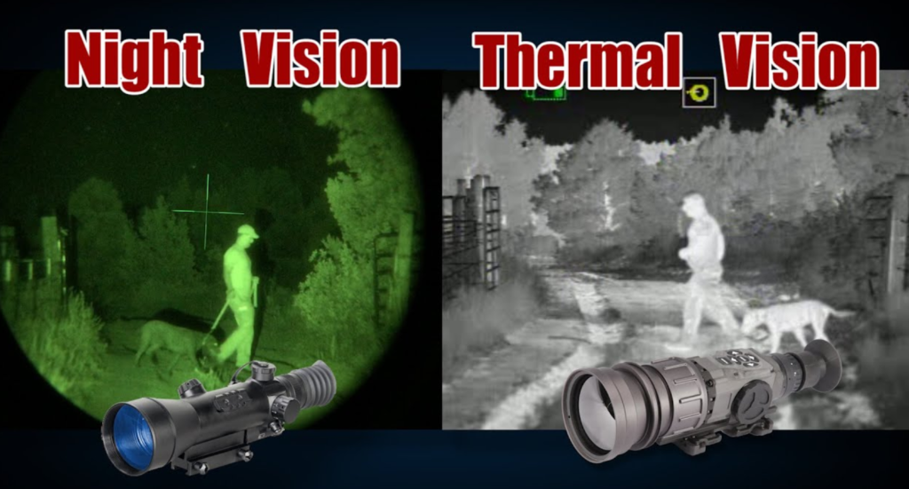 What’s The Difference between Thermal Imaging and Night Vision?