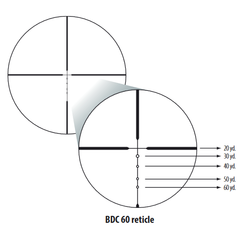 BDC 60 Crossbow Reticle