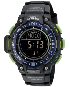 Casio Men's SGW-1000-2BCF Triple Sensor Digital Display Quartz Black Watch 