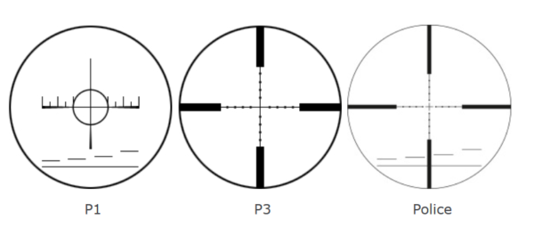 Schmidt and Bender PMII 3-12x50 EN Reticles