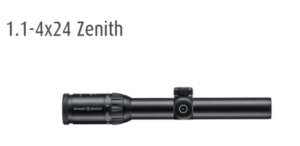 Schmidt and Bender zenith 1.1-4x24