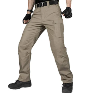 FREE SOLDIER Men's Water Resistant Pants Relaxed Fit