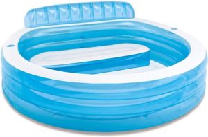 Intex Swim Center Inflatable Family Lounge Pool, 90" X 86" X 31"