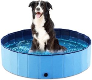 Jasonwell Foldable Dog Pet Bath Pool 