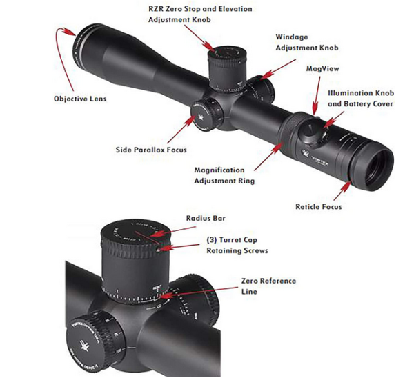 Vortex Optics Razor HD 5-20X50 First Focal Plane Riflescope