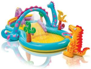 Intex Dinoland Inflatable Play Center, 119in X 90in X 44in, for Ages 2+