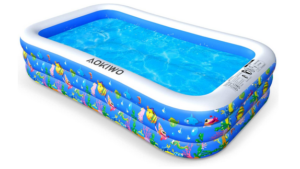 AOKIWO Family Swimming Pool, 121" X 71" X 21"