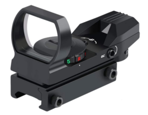 Feyachi Reflex Sight - Adjustable Reticle (4 Styles) Both Red and Green in one Sight! 