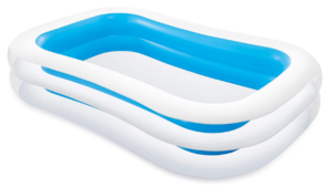 Intex Swim Center Family Inflatable Pool, 103" X 69" X 22", for Ages 6+