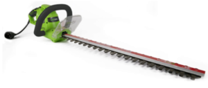 Green works 22-Inch 4 Amp Dual-Action Corded Hedge Trimmer 22122