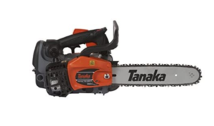 Tanaka 32.2cc 12-Inch Top Handle Chain Saw with Pure Fire Engine 
