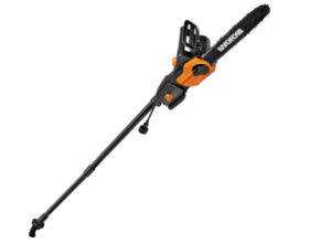 Worx 8 Amp 10-inch Corded Electric Pole Saw & Chainsaw with Auto-Tension