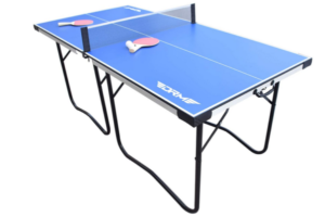 DRM 6FT Foldable Table Tennis Table Game Set for Indoors/Outdoors