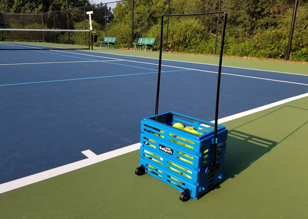 Best Tennis Ball Hoppers with Wheels.Tennis Ball Basket with Wheels