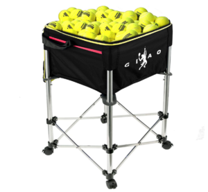 Bkisy 160 Capacity Tennis Ball Basket Hopper