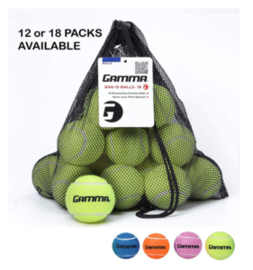 Gamma Bag of Pressureless Tennis Balls