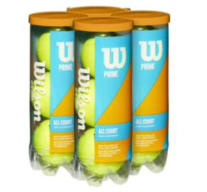 Wilson Prime All Court Tennis Balls