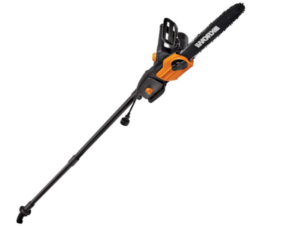Worx 8 Amp 10-inch Corded Electric Pole Saw & Chainsaw with Auto-Tension 