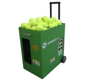 Spinshot Pro Tennis Ball Machine (The Best Model for Easy Use)