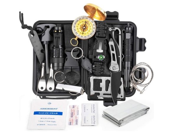 KOSIN Survival Gear, 18 in 1 Emergency Survival Kit