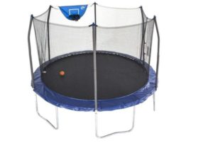 Skywalker Trampolines 12-Foot Jump N’ Dunk Trampoline