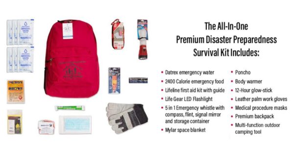 First My Family All-in-One 1-Person Emergency Survival Kit