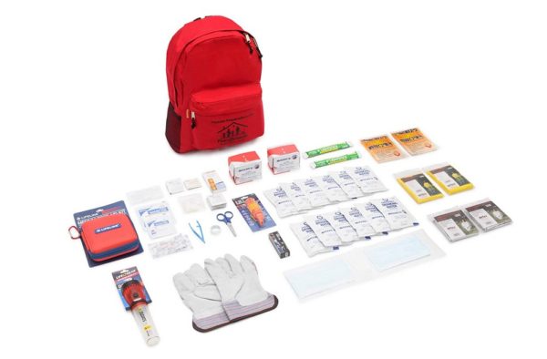 First My Family All-in-One 2-Person Premium Disaster Preparedness Survival Kit