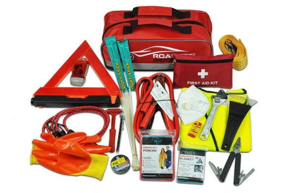 General Medi 127-Pieces Roadside Car Emergency Kit