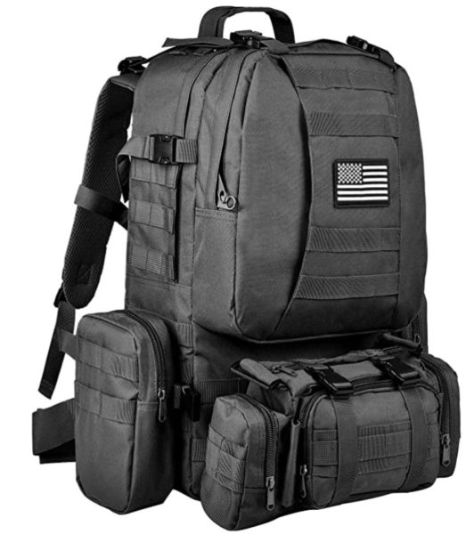 CVLIFE Tactical Backpack Military Army Rucksack Assault Pack Built-up Molle Bag