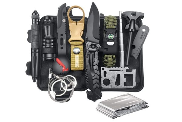 Gifts for Men Dad Husband, Survival Gear and Equipment 12 in 1