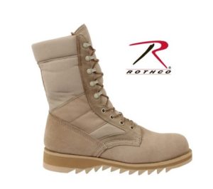 Rothco G.I. Type Ripple Sole Desert Tan Jungle Boots