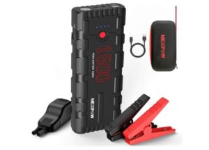 NEXPOW Car Battery Starter, 1500A Peak 21800mAh 12V Portable Auto Car Battery Charger Jump Starter