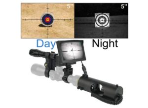 RHYTHMARTS Hunting Night Vision Monocular for Riflescope