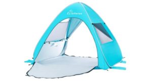WolfWise UPF 50+ Easy Pop Up Beach Tent