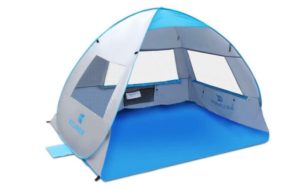 SGODDE Large Pop Up Beach Tent