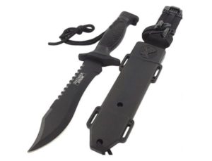 DEFENDER XTREME 12" Tactical Bowie Survival Hunting Knife w/ Sheath 