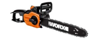 WORX WG305.1 8 Amp 14" Electric Chainsaw with Auto-Tension 