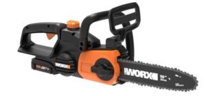 Worx WG322 20V Power Share Cordless 10-inch Chainsaw with Auto-Tension